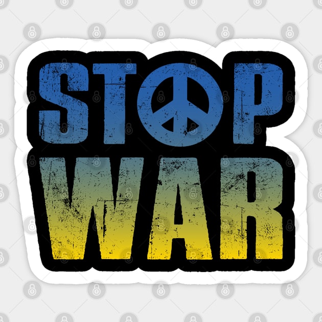 Stop War Peace Sign Sticker by Rayrock76